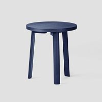 Contemporary side table EASEoakoak baseround