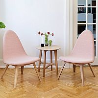 Contemporary side table NORDICoakFenix NTM®oak base