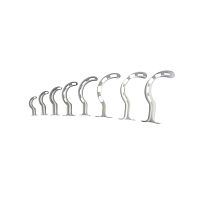 Suction cannula 27-40-12ABermancurvedpolyethylene