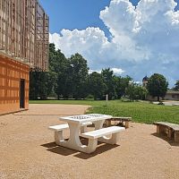 Outdoor chess table contemporaryfor schoolfor university
