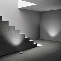 Floor spotlight FACE-UPLEDroundoutdoor