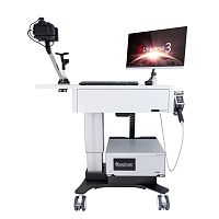Video trichoscope aesthetics facecomputer-based