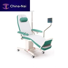 Electric treatment chair Comfort-3 Flex3-sectionon castersheight-adjustable