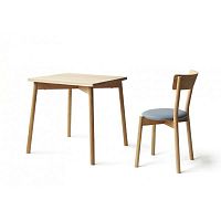Contemporary table CAF SKANDIashbirchround