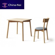 Contemporary table CAF SKANDIashbirchround