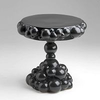 Original design side table VENUSceramicsandstonemetal base