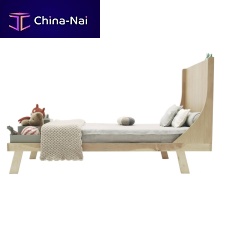 Single bed NIDOcontemporarywith headboardchild's