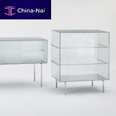 Contemporary sideboard COMMODORE glassby Piero Lissonitransparent
