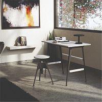 Free-standing desk PORTABLE ATELIERcontemporaryoakbirch