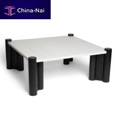 Contemporary coffee table SAMSONglassashconcrete