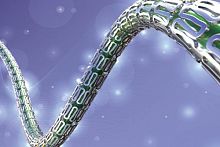 Coronary stent drug elutingcoated
