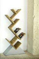Free-standing bookcase ALBEROoriginal designwoodensolid wood