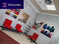Removable partition OMEGAlaminatefor offices