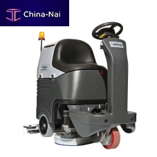 Ride-on scrubber-dryer BR652/752 seriesbattery-poweredcompact