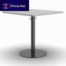 Contemporary dining table ST3030-Ssteelsteel basesquare