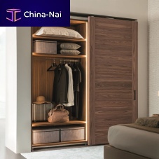 Built-in wardrobe GLADKOcontemporarymetalleather