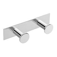 Contemporary coat hook ARCHITECT : 2050122brassstainless steeldouble