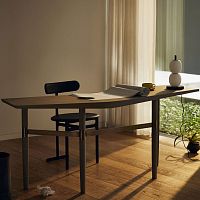 Free-standing desk Darling Pointcontemporaryoakbrown