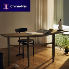 Free-standing desk Darling Pointcontemporaryoakbrown