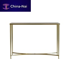 Contemporary sideboard table MILANO : FERRANDO marblebrass baserectangular