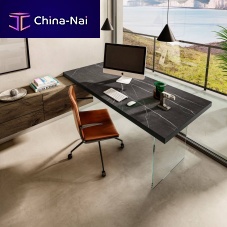 Free-standing desk Air contemporarylacquered woodstraight