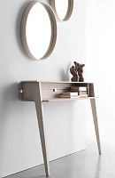 Contemporary sideboard table NEW-AGEwoodenrectangularwall-mounted