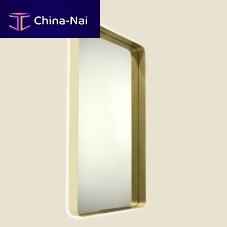Wall-mounted bathroom mirror Art Decorectangularsteel