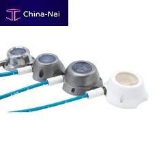 Implantable venous port SmartPort+single-lumentitanium