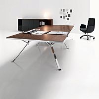 Executive desk REVOcontemporarywoodenmetal