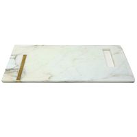 Marble cutting board Brasssmoothedhomefor restaurant