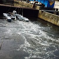 Surface aerator RAair-jetfine bubblefor wastewater treatment