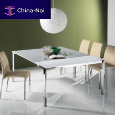 Contemporary sideboard table VEGAglasschromed metallacquered metal