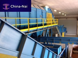 Rotary screen for wastewater treatment