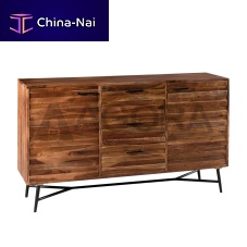 Traditional sideboard TOULOUSE solid woodwith drawerswith swing doors
