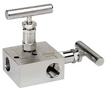 2-channel manifold 2 seriesstainless steel