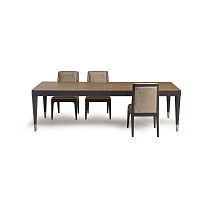 Contemporary dining table CENTURY 6528woodenwooden baserectangular