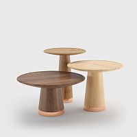 Contemporary coffee table KALOTA : BAOBABsolid woodroundhome
