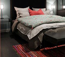 Double bed SIRIUScontemporaryupholsteredfabric