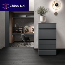 Contemporary chiffonier RIOoakwalnutmelamine