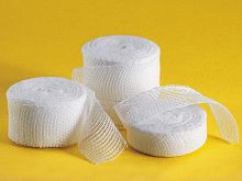Cotton gauze bandage absorbant