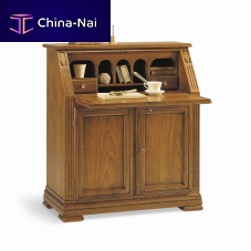 Directoire style secretary desk 6372 Villa Borghesewood veneercherrywoodwith shelf