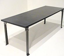 Contemporary table DRIADE LEGATOceramicmetal baserectangular