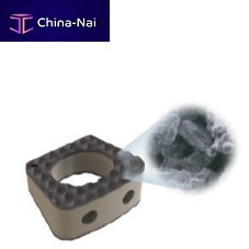 Cervical interbody fusion cage ShurFit® ACIF 2CanteriortitaniumPEEK
