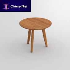 Contemporary coffee table AETASoakwalnutsolid wood