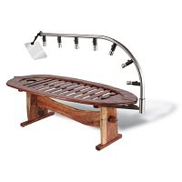 Bithermal Vichy shower HYDROWOOD 7woodenhorizontalfor spa