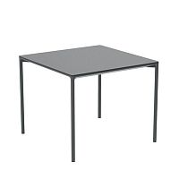 Contemporary table Bloom 1240 steelsteel basesquare