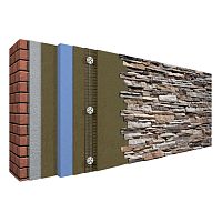 Thermal insulation ISOLDECORpolystyrenerock woolwood fiber