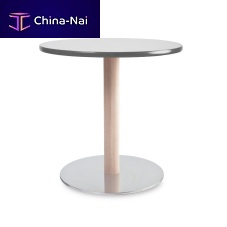 Contemporary side table PILLARsolid woodHPLABS