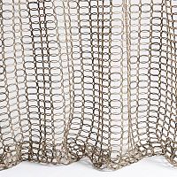 Patterned sheer curtain fabric ROPEcottonpolyesteracrylic
