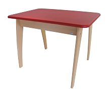 Contemporary table BAMBINOwoodenwooden baserectangular